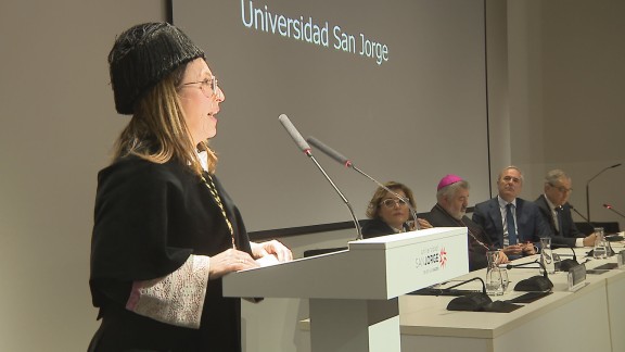 Silvia Carrascal toma posesión como rectora de la Universidad San Jorge