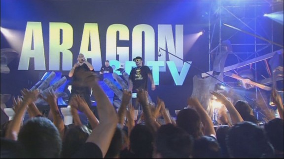 Violadores del Verso protagoniza el primer concierto de Aragón TV en 3D