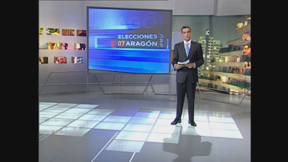Las primeras elecciones cubiertas por Aragón TV