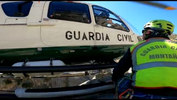 La Guardia Civil rescata a cinco personas, una menor de edad, en el barranco del Vero en Lecina