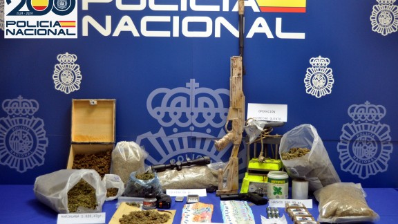 La policía desmantela un punto de venta de droga en Huesca y detiene a seis personas