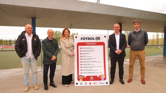 Zaragoza presenta el proyecto Fútbol 00, que busca un buen comportamiento en los campos