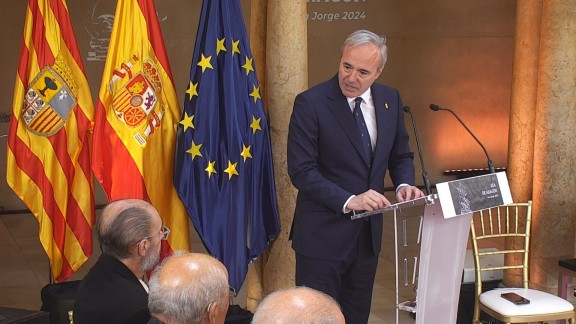 Azcón reivindica la igualdad de territorios y el papel protagonista que debe tener Aragón en el futuro