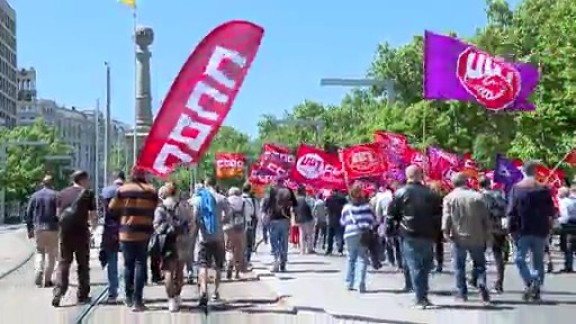 Menos jornada laboral, aumento salarial y pleno empleo en Aragón encabezan las reivindicaciones del 1 de mayo
