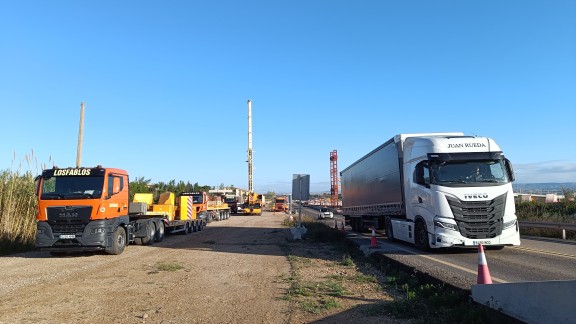 Las obras de la A-68 entre Gallur y Mallén causan desvíos provisionales de tráfico