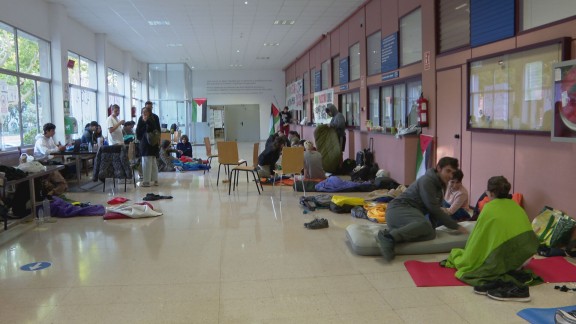Estudiantes de la Universidad de Zaragoza inician una acampada indefinida en apoyo a Palestina