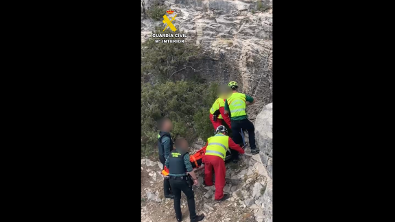 Herido un senderista tras sufrir una caída en la senda de Hoz de Zafrané, en Fuendetodos