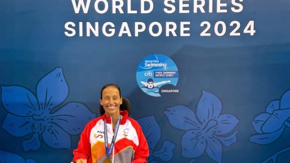 Teresa Perales logra dos medallas en las Series mundiales de Singapur