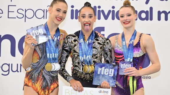Alba Bautista brilla en el Campeonato de España individual de gimnasia