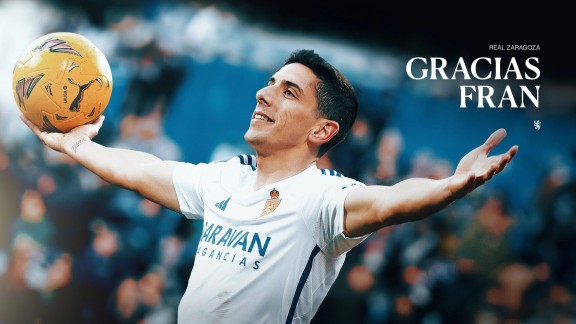 Fran Gámez no continuará en el Real Zaragoza la próxima temporada