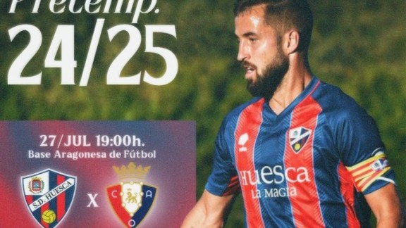 La SD Huesca anuncia dos nuevos amistosos para su pretemporada