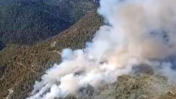 Controlado el incendio forestal declarado este sábado entre los términos de Sabiñánigo y Yebra de Basa