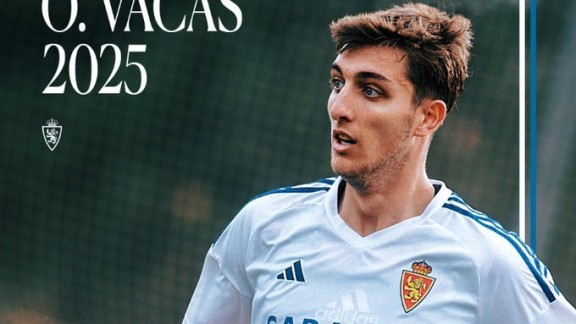 Óscar Vacas renueva hasta 2025 con el Deportivo Aragón