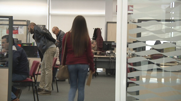 El paro baja en Aragón en mayo en 1.522 personas hasta los 51.166 desempleados