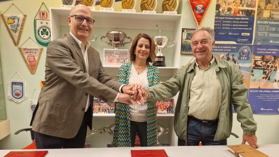 El Ayuntamiento de Teruel brinda un apoyo extra al Pamesa Teruel Voleibol