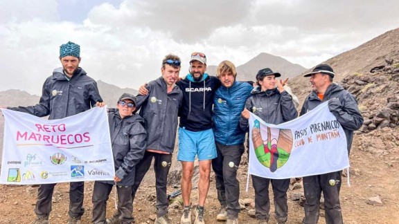 Los seis 'Campeones' que han logrado el 'Reto Marruecos': un 'trekking' de seis días por el Atlas