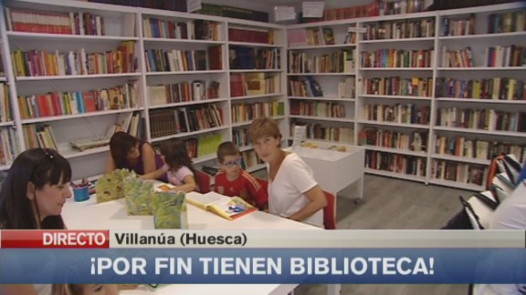 Villanúa estrena biblioteca
