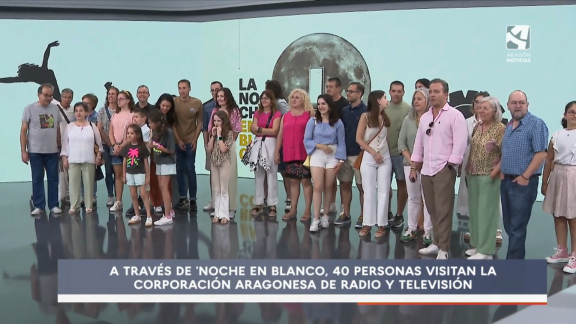 La Corporación Aragonesa de Radio y TV abre sus puertas en La Noche en Blanco´24