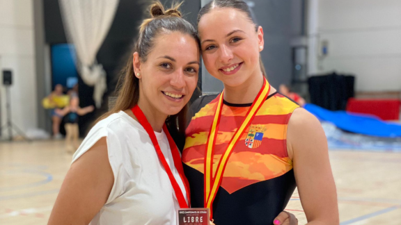 Ariadna Sanz se cuelga el bronce en el Campeonato de España de Libre