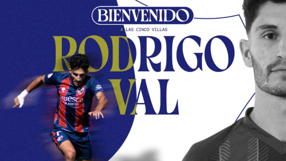 Rodrigo Val refuerza el ataque de la SD Ejea