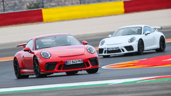 MotorLand Aragón estrena reasfaltado con las tandas del Club France Porsche