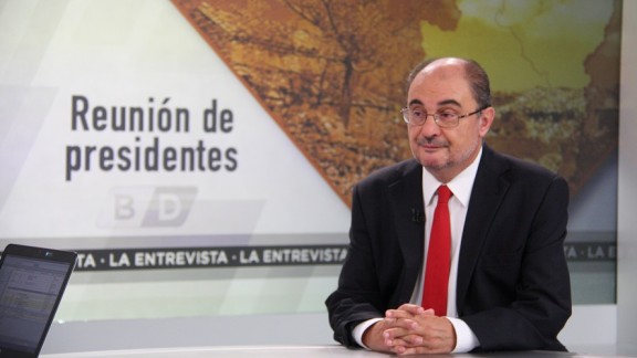 El presidente Lambán, este martes en Aragón TV y Aragón Radio