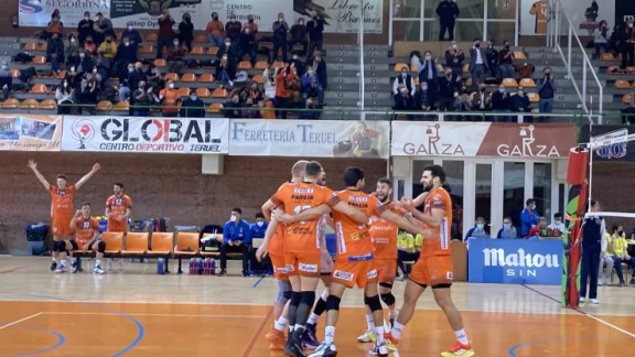 Aragón Deporte emitirá los partidos del Club Voleibol Teruel en los cuartos de final de la Challenge Cup