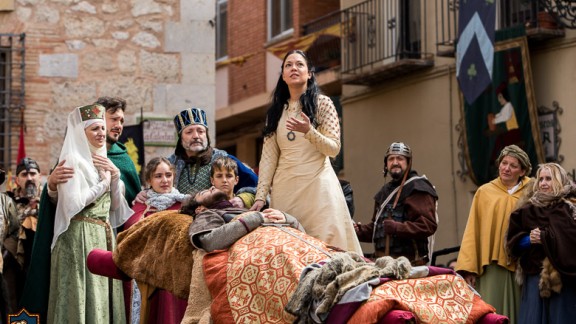 Aragón TV retransmite un año más desde Teruel la leyenda de amor eterno de Diego e Isabel