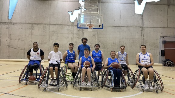 David Anaya, jugador del equipo de baloncesto en silla Adapta Zaragoza, protagoniza ‘En tu piel’