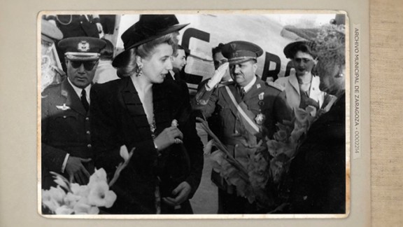 ‘Vuelta Atrás’ recupera la visita de Evita Perón en Zaragoza