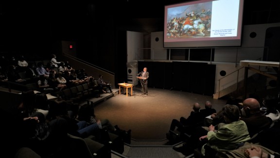 ‘Goya 3 de mayo’ se exhibe en el instituto canadiense en el que estudió el rey Felipe VI
