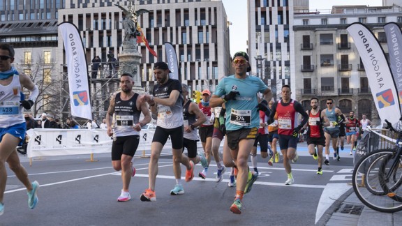 Aragón TV y Aragón Deporte emitirán en directo el Maratón de Zaragoza