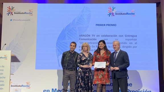 ‘En ruta con la ciencia’, de Aragón TV, gana el Premio de Periodismo de la Fundación Instituto Roche