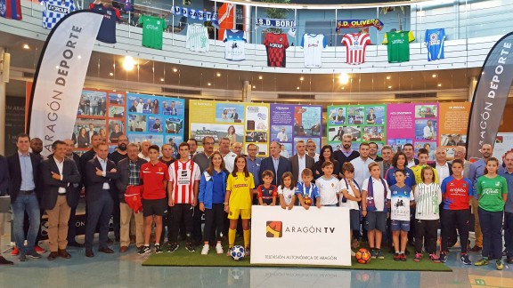 La CARTV firma un acuerdo para la promoción del fútbol aragonés