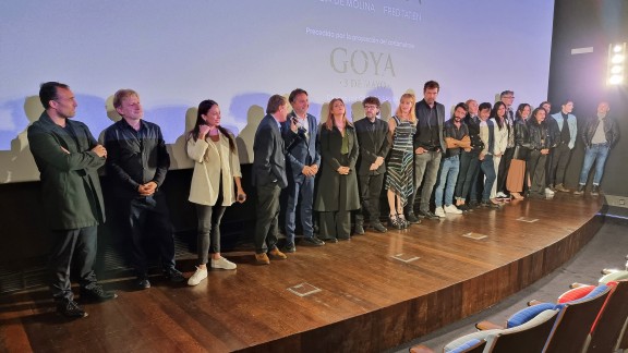 ‘Goya 3 de mayo’ se exhibe en la Academia del Cine