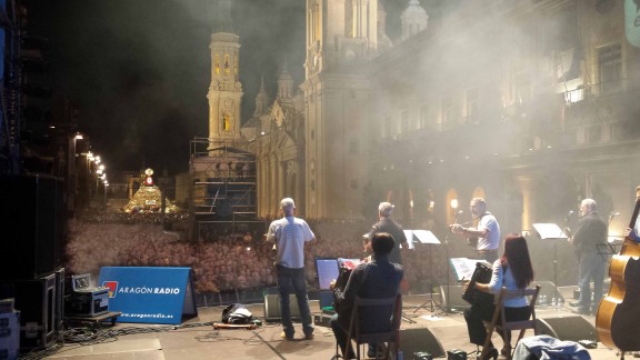 Aragón Radio cerrará con un doble concierto las fiestas del Pilar