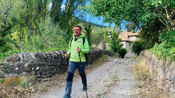 ‘Chino chano’ comienza el Camino de Santiago con la etapa de Somport a Jaca