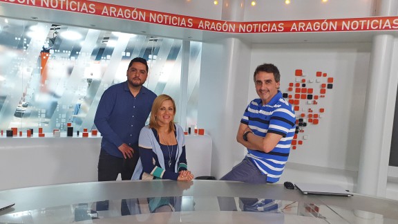 Los ganadores de los Premios Iris América 2019 visitan Aragón TV y Aragón Radio