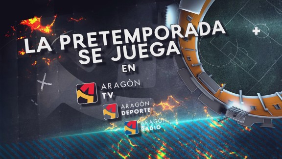 La pretemporada del Real Zaragoza y la S.D Huesca sigue en Aragón TV y Aragón Radio