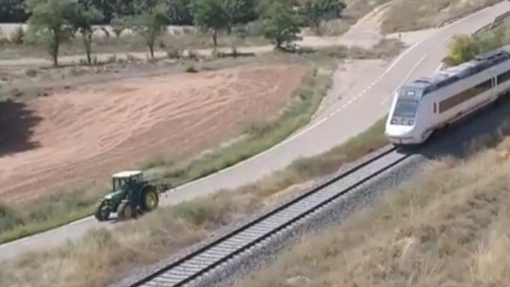 ‘Objetivo’ pone a prueba la velocidad del tren en Teruel