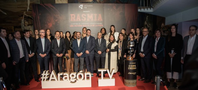Imagen de Las jugadoras del Casademont deslumbran y emocionan en la premier de ‘Rasmia’