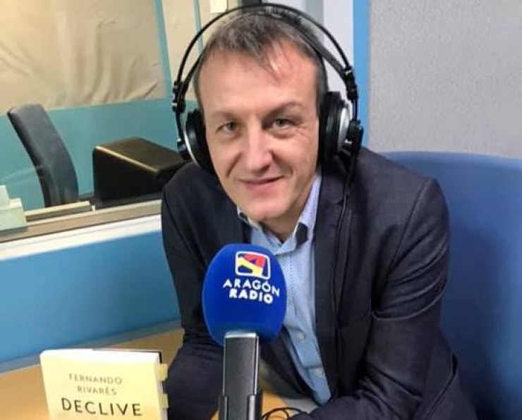 Fernando Rivarés y su novela 'Declive'