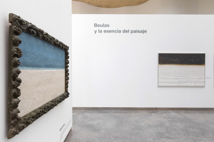 Los visitantes contemplarán obras de la muestra 'Beulas, esencia del paisaje' (F: CDAN)