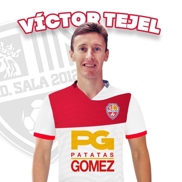 Víctor Tejel, jugador del Patatas Gómez.
