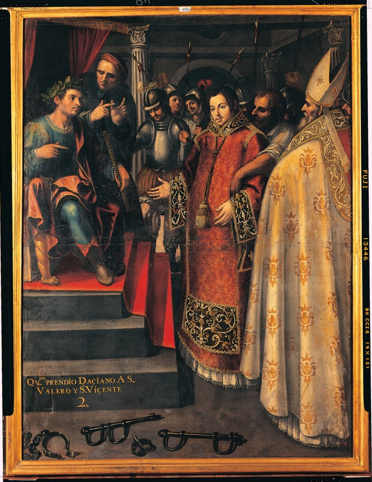 Óleo sobre lienzo pintado por Antonio Bisquert en el siglo XVII. Integrado en la colección permanente del museo