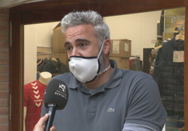 Rubén Alcaine, entrevistado por Aragón Deporte.