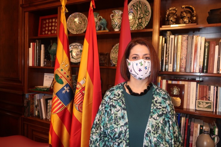 Emma Buj, alcaldesa de Teruel (EP).