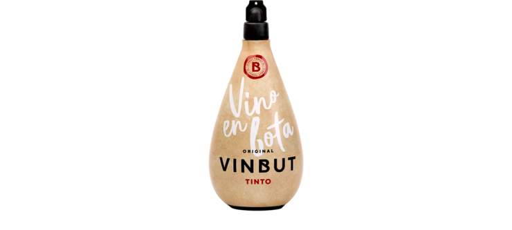 El vino en bota de plástico de Vinbut. / Vinbut.com
