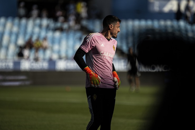Cristian Álvarez todavía no ha recibido ningún gol este curso. Foto: Marcos Cebrian