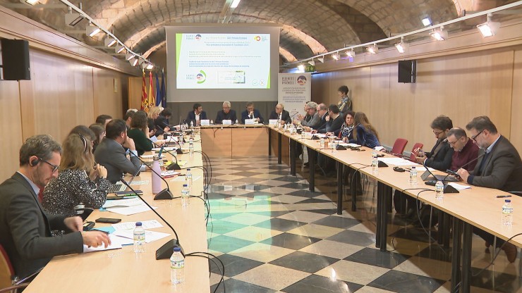 Reunión de la Asamblea de la AECT Pirineos Pyrénées. / Europa Press